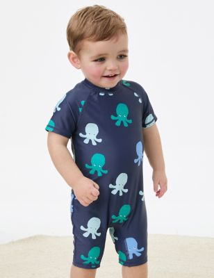 

Boys M&S Collection Octopus Swim Outfit (0-3 Yrs) - Navy Mix, Navy Mix