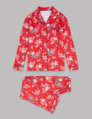 Pure Cotton All Over Print Pyjamas (1-16 Years)