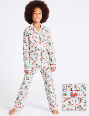 Pure Cotton Robin Pyjamas (1-16 Years)