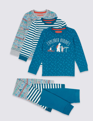 3 Pack Pyjamas (9 Months - 8 Years)