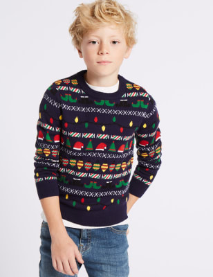 Long Sleeve Christmas Jumper (3-14 Years)