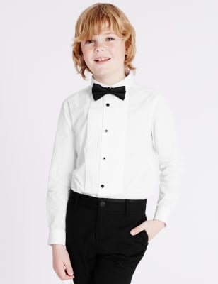2 Piece Shirt with Bow Tie (3-14 Years)