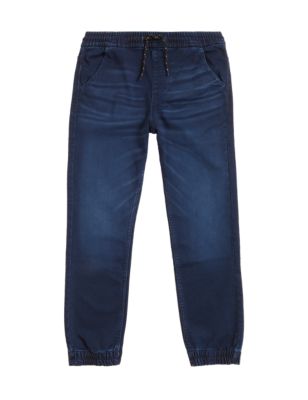 

Boys M&S Collection Denim Jogger Jeans - Indigo, Indigo