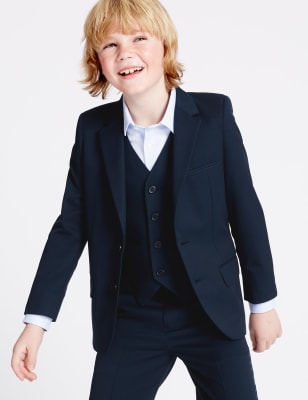 2 Button Notch Lapel Blazer (3-14 Years)
