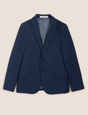

Boys M&S Collection Mini Me Suit Jacket (2-16 Yrs) - Indigo, Indigo