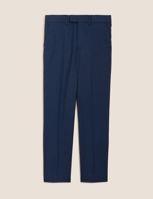 

Boys M&S Collection Mini Me Suit Trousers (2-16 Yrs) - Indigo, Indigo