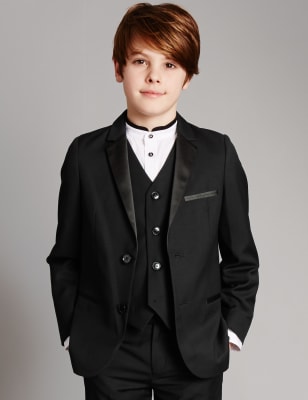Notch Lapel 2 Button Jacket (5-14 Years)