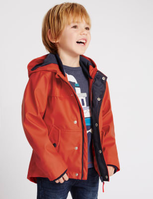 Fisherman Hooded Jacket (3 Months - 5 Years)