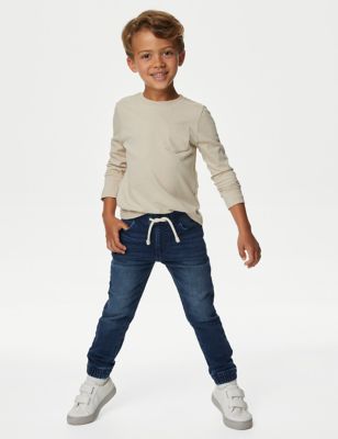 

Boys M&S Collection Denim Jogger Jeans (2-8 Yrs), Denim