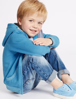 Cotton Rich Hooded Top (3 Months - 5 Years)