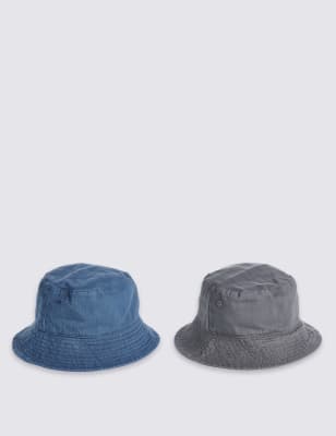 Kids’ 2 Pack Pure Cotton Hats