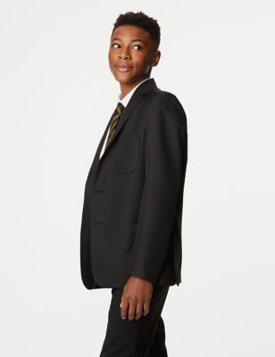 

Boys M&S Collection School Boys' Regular Fit Blazer (3-16 Yrs) - Black, Black