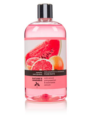 Pink Grapefruit & Watermelon Foam Bath 500ml