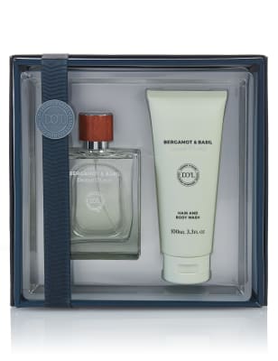 Bergamot & Basil Coffret