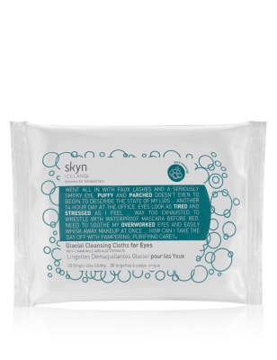 Glacial Cleansing Cloths for Eyes