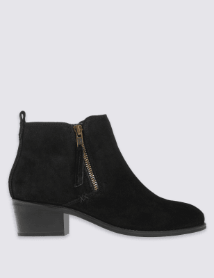 m&s flat ankle boots