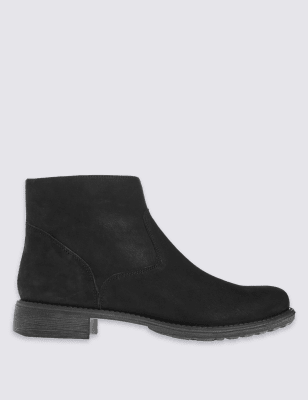 m&s ladies block heel boots