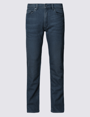 Straight Fit Stretch Jeans
