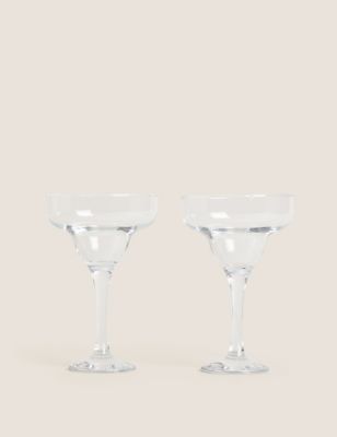 

Marks & Spencer Set of 2 Margarita Glasses (CLEAR)