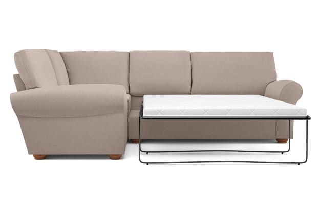 Sofa Beds | Leather & Fabric Sofa Beds | M&S  Ramsden Small Corner Sofa Bed (Left-Hand)