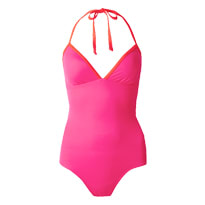 Secret Slimming pinkmix plunge swimsuit