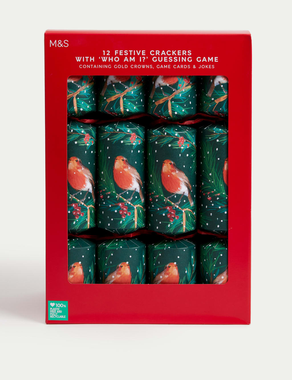 'Who Am I?' Christmas Crackers Game M&S