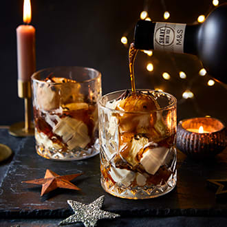 Boozy affogato