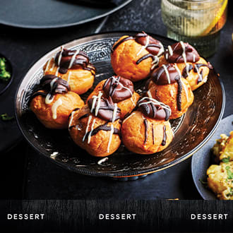 Gastropub sticky toffee pudding