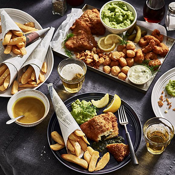 Fish and chip feast