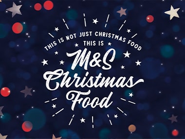 M&S Christmas food