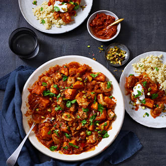 Easy chicken tagine