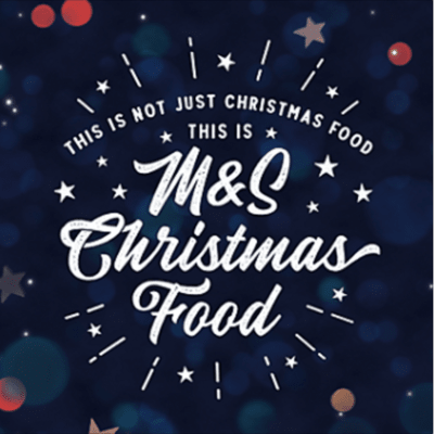 M&S Christmas food