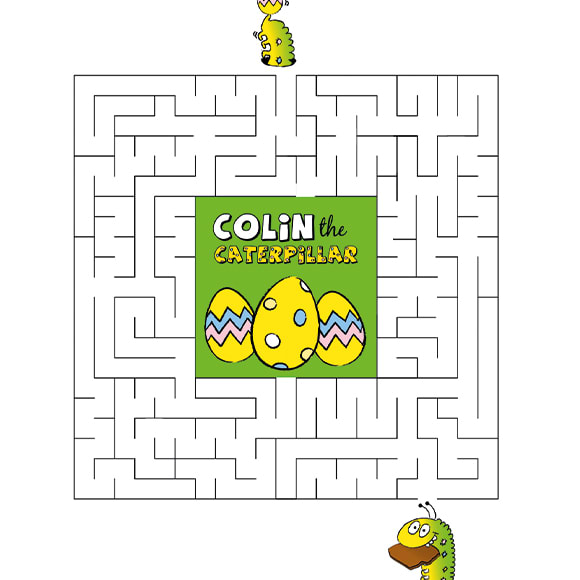 Colin’s choccy maze