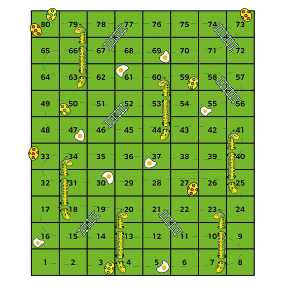 Eggs and ladders