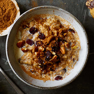 Pumpkin spice porridge