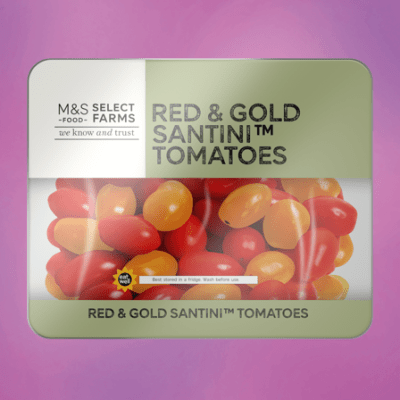 Red & gold Santini™ tomatoes