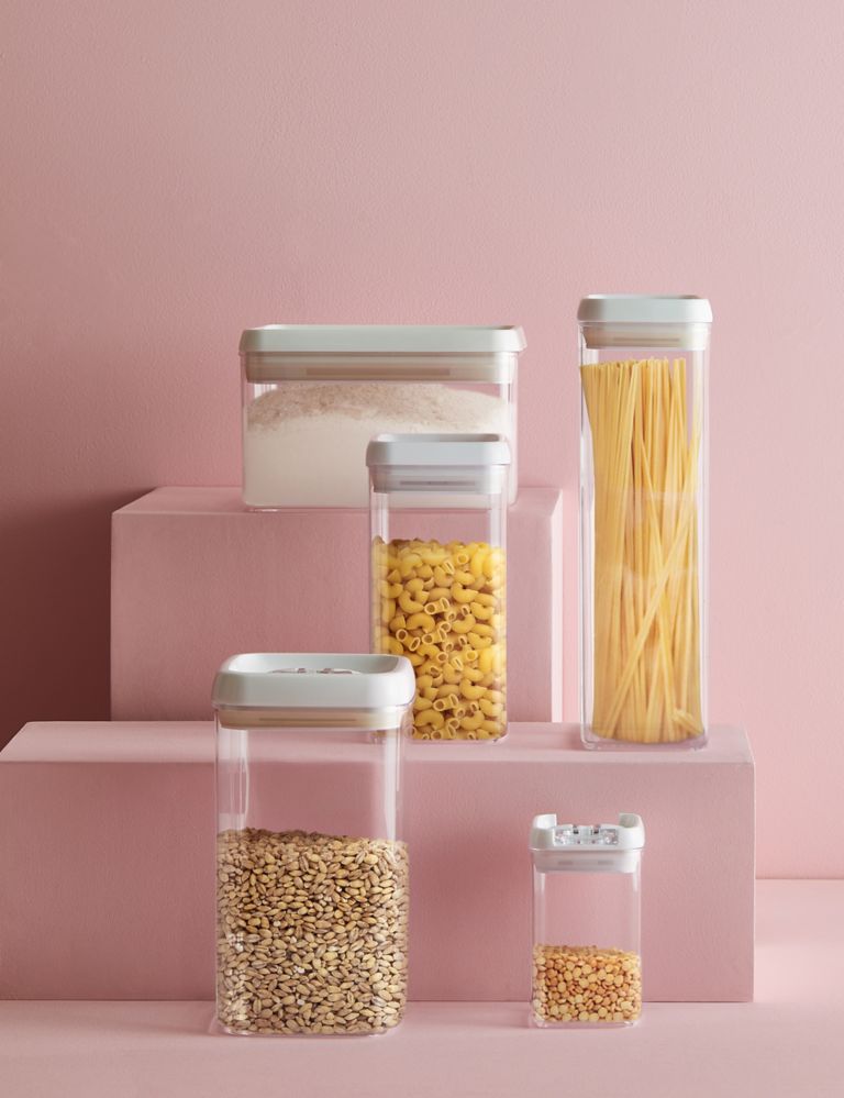 SIMPLEMADE Fliplock Container Set - 5-Piece Airtight, Food Storage  Containers for Kitchen Pantry and Fridge Organization - Keep Your Food  Fresh and