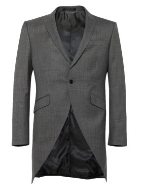 1 Button Morning Suit with Wool Image 2 of 8