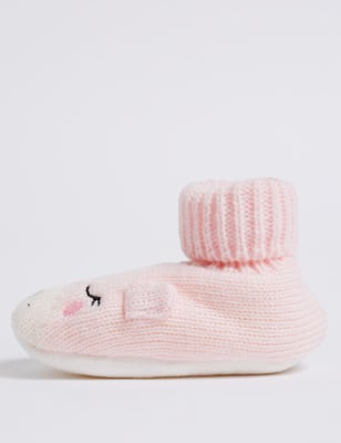 marks and spencer baby booties