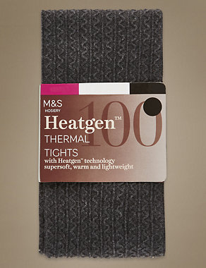 100 Denier Heatgen™ Opaque Tights Image 2 of 3