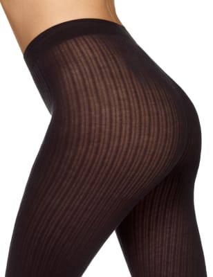 100 Denier Heatgen™ Ribbed Tights, M&S Collection