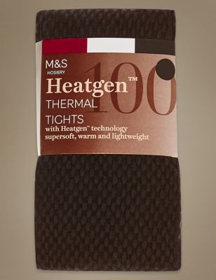 100 Denier Thermal Tights, M&S Collection