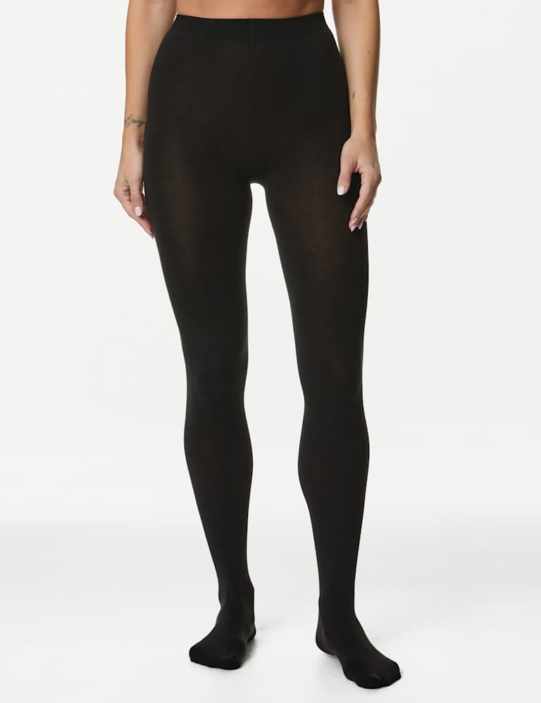 100 Denier Thermal Heatgen Opaque Tights M S Collection M S