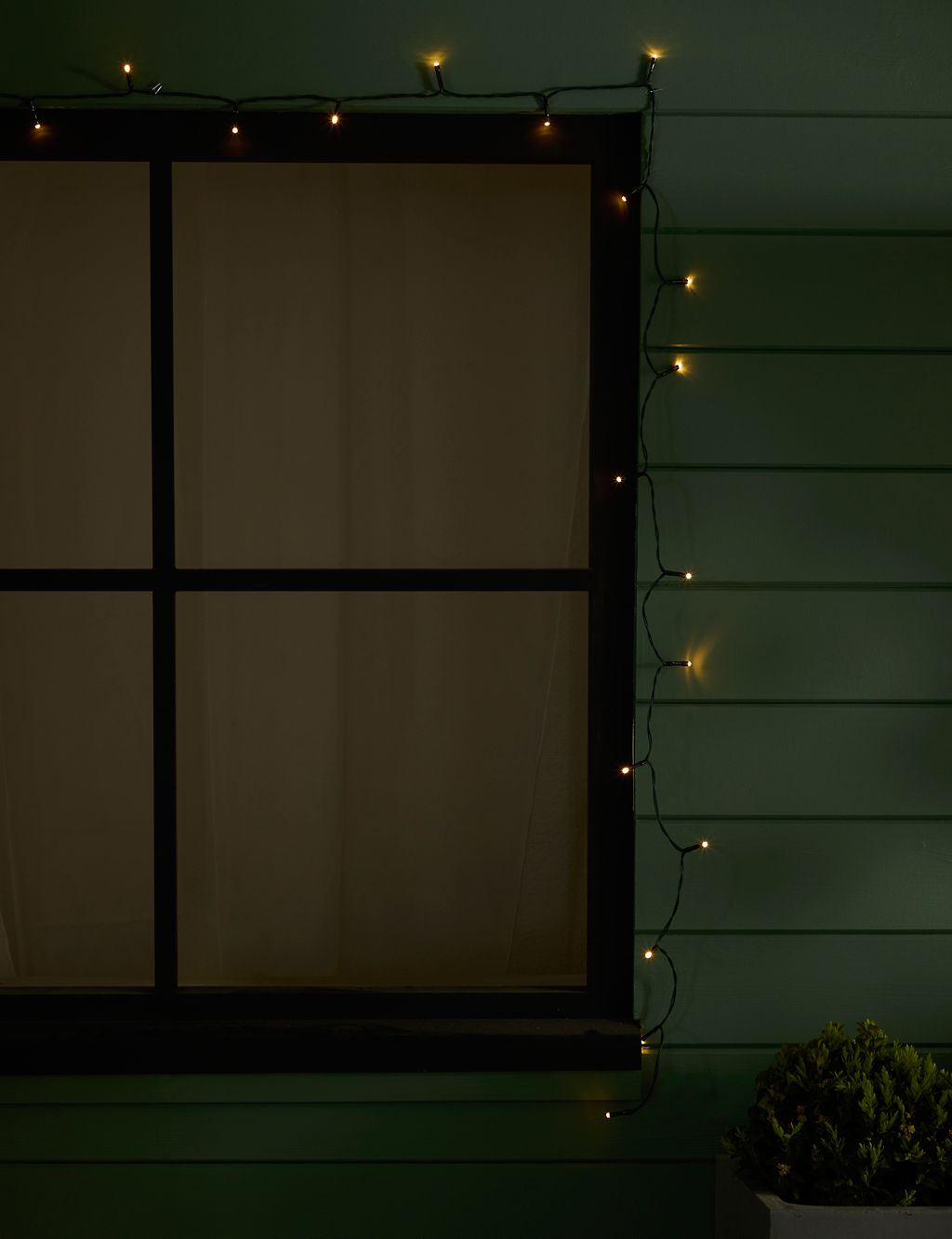 100 Warm White Outdoor Solar String Lights 3 of 4