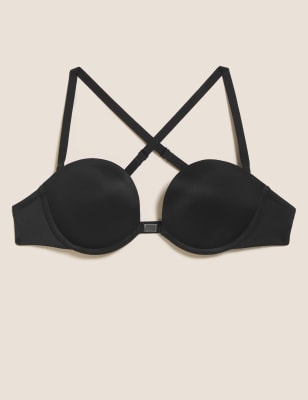 low fastening bra