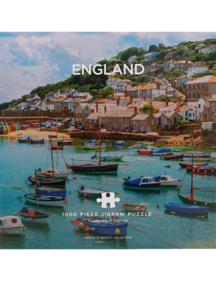 1000 Piece Cornwall Jigsaw Puzzle (9+ Yrs) Centum Books M&S