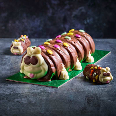 Mini Christmas Colin The Caterpillar Yule Logs Recipe