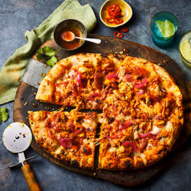 Chicken Tikka Pizza