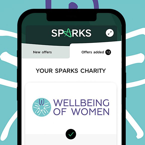 Wellbeing of Women Sparks charity