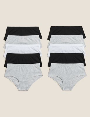 10pk Cotton Rich Shorts (2-16 Yrs) | M&S Collection | M&S